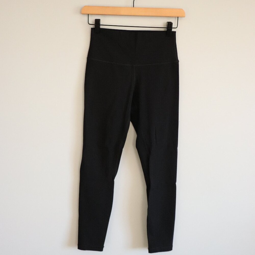 Bare Women's‎ Black Small Skinny Stretch High Rise Activewear Casual Leggings
